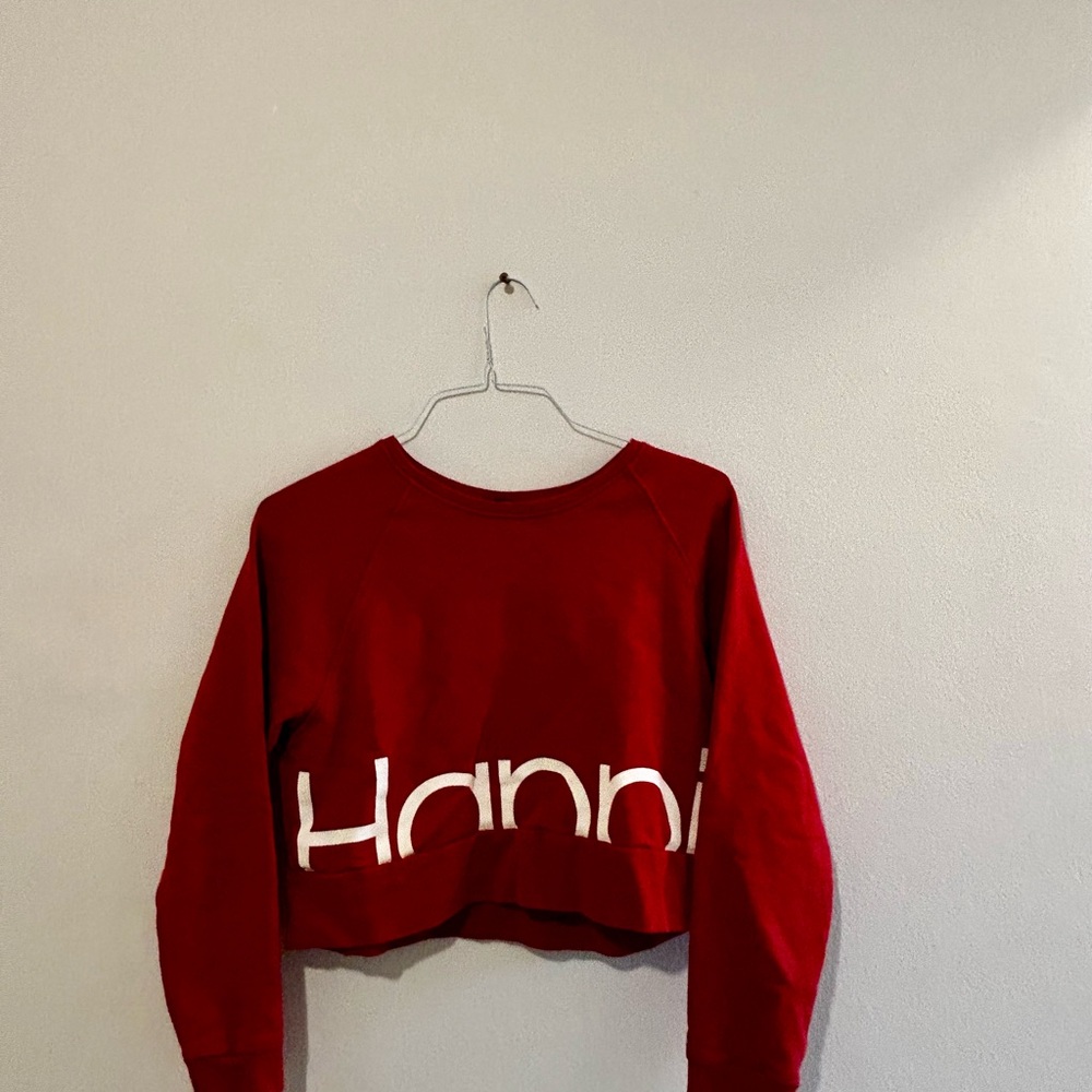 Happiness Brand Red Sweatshirt size S